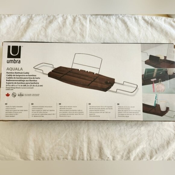 Bathtub caddy reading tray - Picture 3 of 5